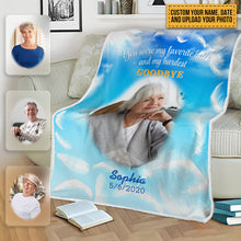 Custom Photo Personalized Fleece Blanket In Loving Memories Memorial Flannel Blanket Memorial Gifts