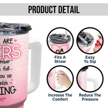 You And I Are Sisters - Customized Personalized 40oz Tumbler - Bestie Gift For Best Friend