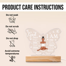 I'm Strong Woman - Customized Personalized 3D Led Light - Gift For Girl Woman Bestie Friend Mom Mother