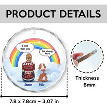 I Still Miss You - Personalized Glass Ornament - Christmas Memorial Gift For Dog Lovers