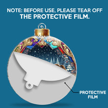 Family Christmas Bauble Shaped - Customized Acrylic Ornament - Christmas Gift For Familly