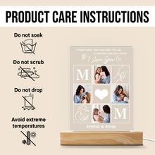 Custom Photo You Are My Mom - Customized Personalized 3D LED Light - Gift For Family Mom Mother Daughter Son