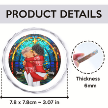 You're My Favorite - Customized Personalized Glass Ornament - Gift For Couple Husband Wife