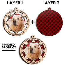 Meowy Woofmas - Personalized 2-Layered Wooden Ornament - Christmas Gifts For Dog Lover, Cat Lover