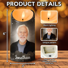 The Moment Your Heart Stopped - Personalized Candle LED Light - Memorial Gift For Family Members