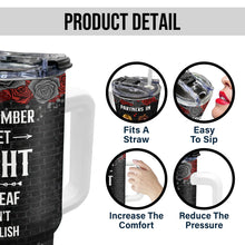 We're Partners In Crime - Customized Personalized 40oz Tumbler - Gift For Besties, Sisters, Soul Sisters