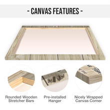 Never Left You Canvas - Customize Canvas For Wife - Gift For Sympathy Father - Rest In Peace - Loss of Mother - Memorial In Heaven Canvas