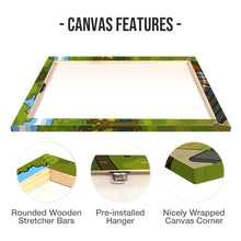 Simpsonize Couple Photo - Turn Your Photo to Simpsons Canvas - Gift For Couple, Him, Her