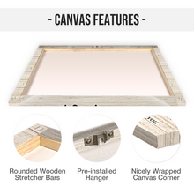 Never Left You Canvas - Customize Portrait With Mother - Sympathy Father - Rest In Peace - Loss of Mother - Personalized Customized Canvas - Gift For Father