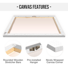 Colors Splash Custom Photo Canvas - Personalized Customized Canvas - Gifts For Family Members