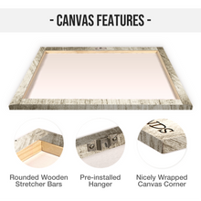 Family Where Life Begin Crossword Canvas - Personalized Customized Canvas - Gift For Family Members