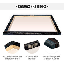 Crossword Canvas Love My Family - Personalized Customized Family Name Canvas - Gifts For Family Members