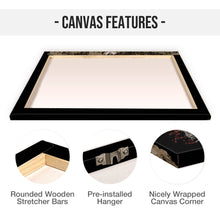 The Eagle Gang American Horizontal - Customized Personalized Canvas - Father's Day Gift For Dad, Grandpa, Husband, Him