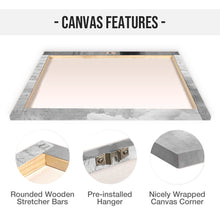 Custom Couple Photo Letter Theme - Personalized Customized Canvas - Anniversary Gift For Couples, Lovers, Husband Wife