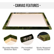 Custom Photos Horizontal Loved One Combined With Same Background - Personalized Customized Canvas - Gift For Family Members