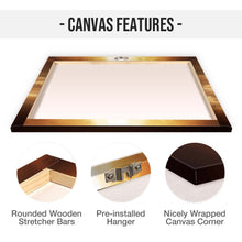 Pet Loss, Deceased Loved One With Halo & Wings Heaven - Personalized Customized Canvas - Memorial Gift For Family Members