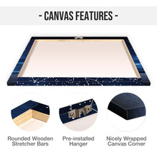 Our Love Is Written In The Stars - Personalized Customized Canvas - Gifts For Couple, Anniversary, Him, Her