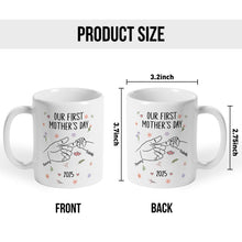 Our First Mother's Day - Personalized Customized Mug - Gift For Mom, Grandma, Wife, Her