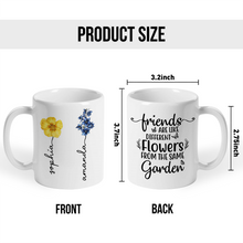 Takes Long Time Grow Old Friends - Customized Personalized Mug - Bestie Gift For Best Friend Sister