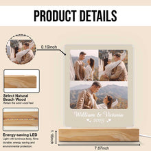 Custom Photo With Loved Ones - Personalized Customized 3D LED Light - Gift For Family Members, Couple, Best Friends