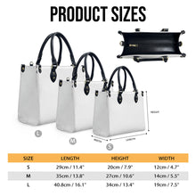 The Grandma And Her Grandchildren - Personalized Customized Leather Handbag - Gift For Family Member, Grandma, Wife, Her