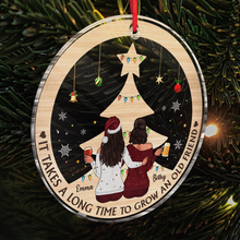 Grow An Old Friend - Personalized Customized Ornament - Christmas Gifts For Old Friend, Bestie