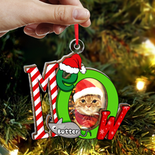 Meow Christmas -  Personalized 2-Layered Mix Ornament - Gift For Pet Lovers, Cat Lovers