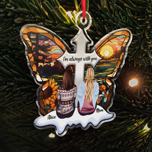 ButterFly Design - Customized Personalized Acrylic Ornament - Memorial Gift For Loss