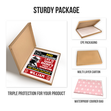 Life Is Short - Personality Customized Metal Sign - Gift For Man Warning Sign