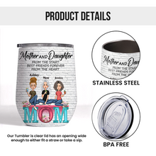 Always Love Mom - Personality Customized Wine Tumbler - Gift For Mom Mother's Day Gift