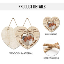 You And Me We Got This - Upload Image, Personalized Door Signs Gift For Couples, Husband Wife