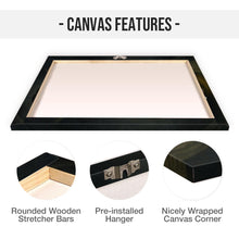 Custom Couple Photo Gothic Style - Personalized Customized Canvas - Special Halloween Gift For Couple, Him, Her, Husband, Wife