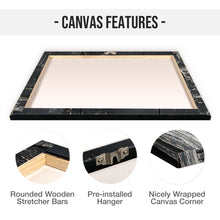 A Hug Sent From Heaven - Customized Personalized Wall Art Canvas - Sympathy Gift For Memorial