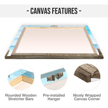 Family Sitting - Personalized Custom Framed Canvas Wall Art - Gift For Family Mom Dad