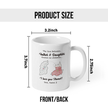 The Love Between Father & Daughter  - Customized Personality Mug - Gift For Dad Father's Day