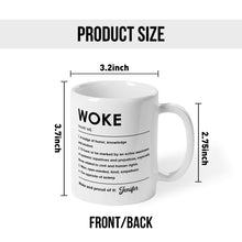 The Woke Definition - Personalized Customized Mug - Gift For Coworkers, Work Friends, Colleagues