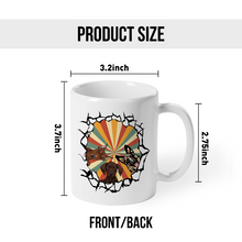 Thank You For Being My Dad -  Personalized Custom Ceramic Mug Gift For Dog Dads, Cat Dads