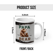 My Favorite Cub - Personalized Custom Ceramic Mug Gift For Papa