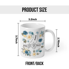 Hand In Hand - Customized Personality Mug - Gift For Dad Father's Day