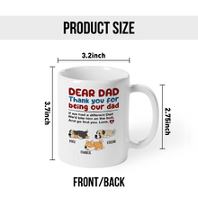 Bite The Butt - Personalized Custom Ceramic Mug Gift For Dog Dad, Dog Lovers