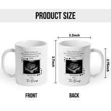 Custom Photo I Know I'm Not Here Yet - Personalized Custom Ceramic Mug Gift For Dad, New Parents