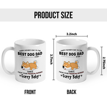 Best Dog Dad - Personalized Custom Ceramic Mug Gift For Dog Dad, Dog Lovers