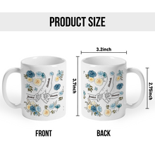 Hand In Hand - Customized Personality Mug - Gift For Dad Father's Day