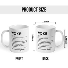The Woke Definition - Personalized Customized Mug - Gift For Coworkers, Work Friends, Colleagues
