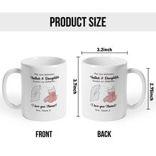 The Love Between Father & Daughter  - Customized Personality Mug - Gift For Dad Father's Day