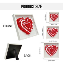 Rosey From Mom To Grandma - Personalized Custom Flower Shadow Box - Mother's Day Gifts For Mom, Grandma, Wife, Her