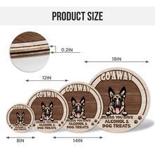 Go Away Unless You Have Alcohol And Dog Treats Cat Treats - Personalized Gift For Dog Lovers