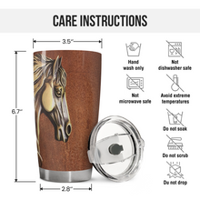 Life Is Better With A Horse - Personality Tumbler - Gift For Dad Father's Day