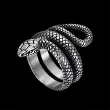 SNAKE RING Silver / 7 Deviant Metallurgy