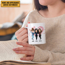 Besties Here's To Another Year Of Bonding Over Alcohol - Besties Mug - Gift For Best Friends Personalized Custom Mug